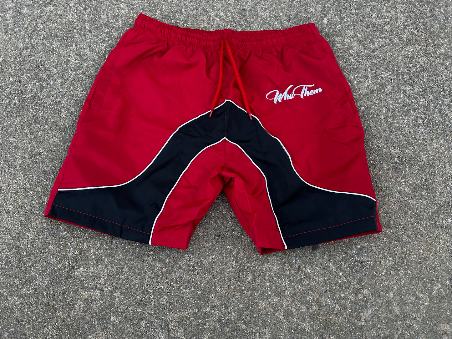 “WhoThem” Nylon Shorts