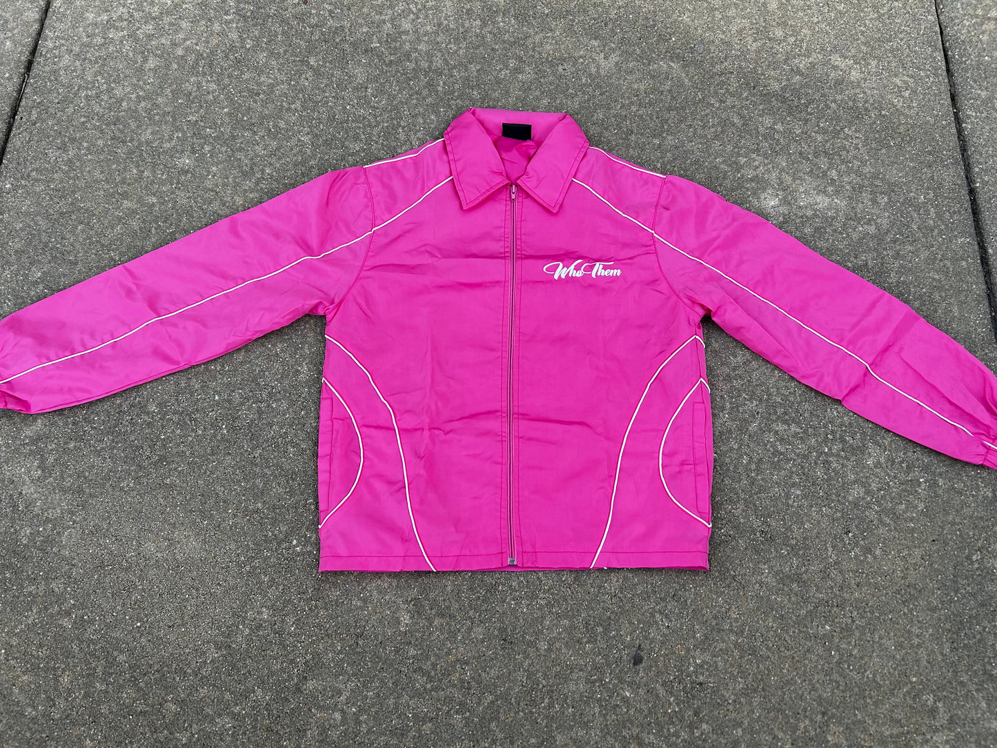“WhoThem” Windbreaker