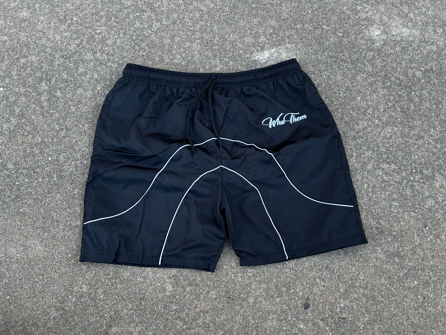 “WhoThem” Nylon Shorts
