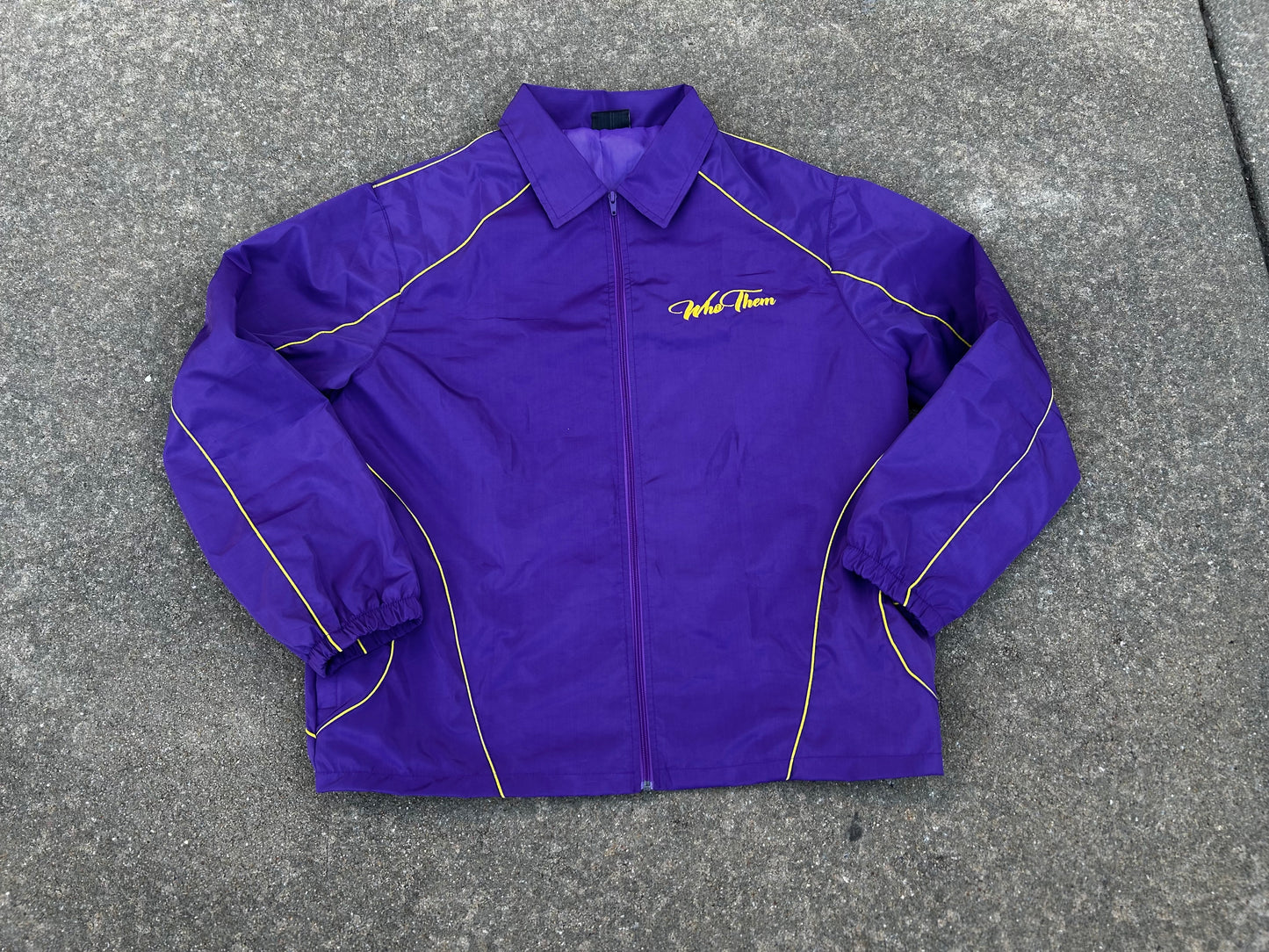 “WhoThem” Windbreaker