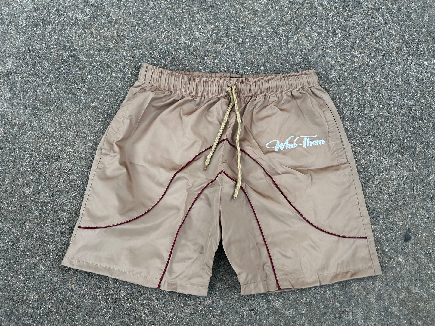 “WhoThem” Nylon Shorts
