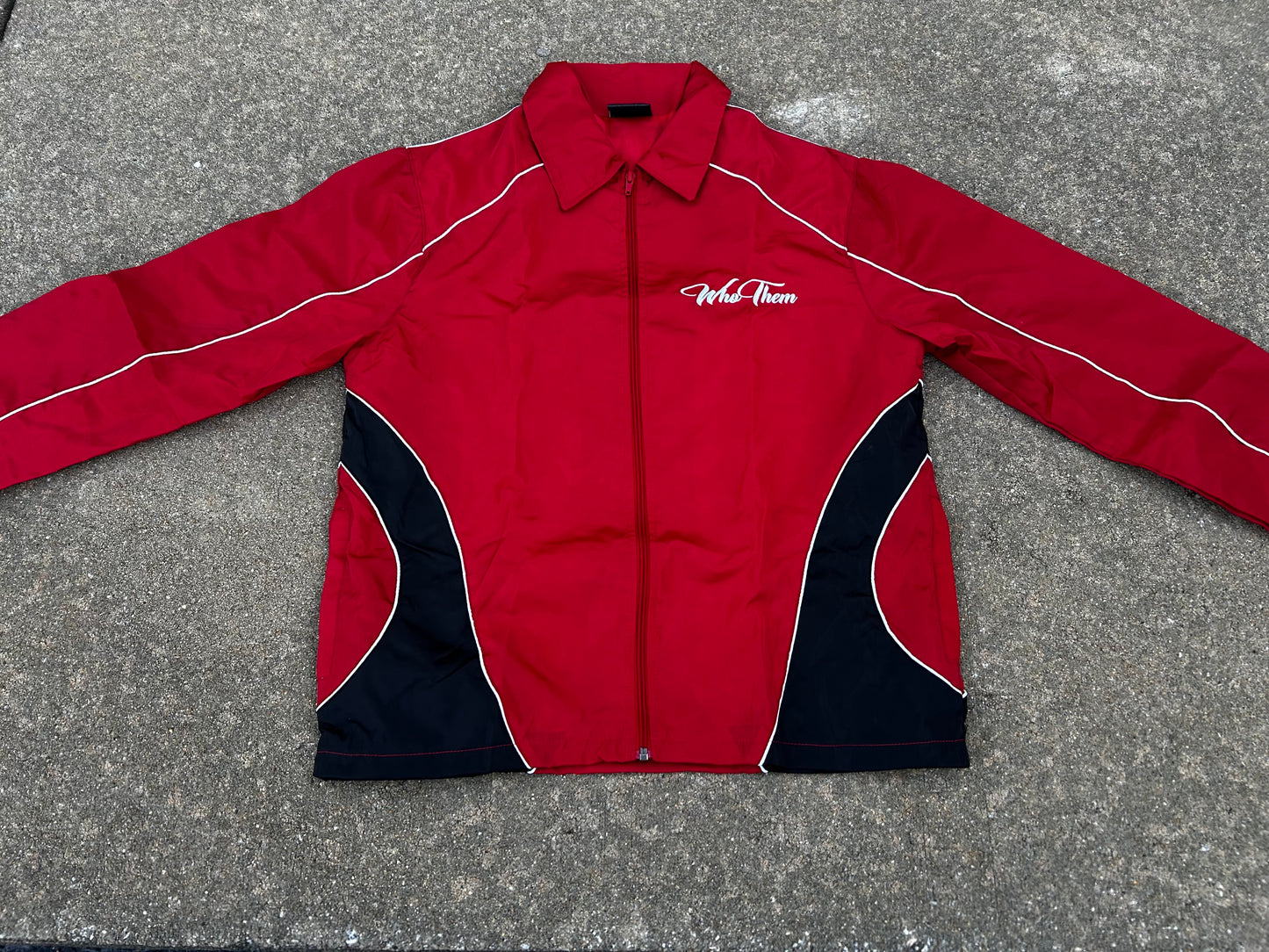 “WhoThem” Windbreaker