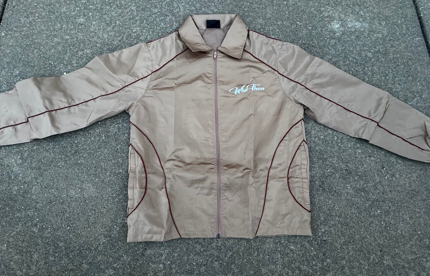 “WhoThem” Windbreaker