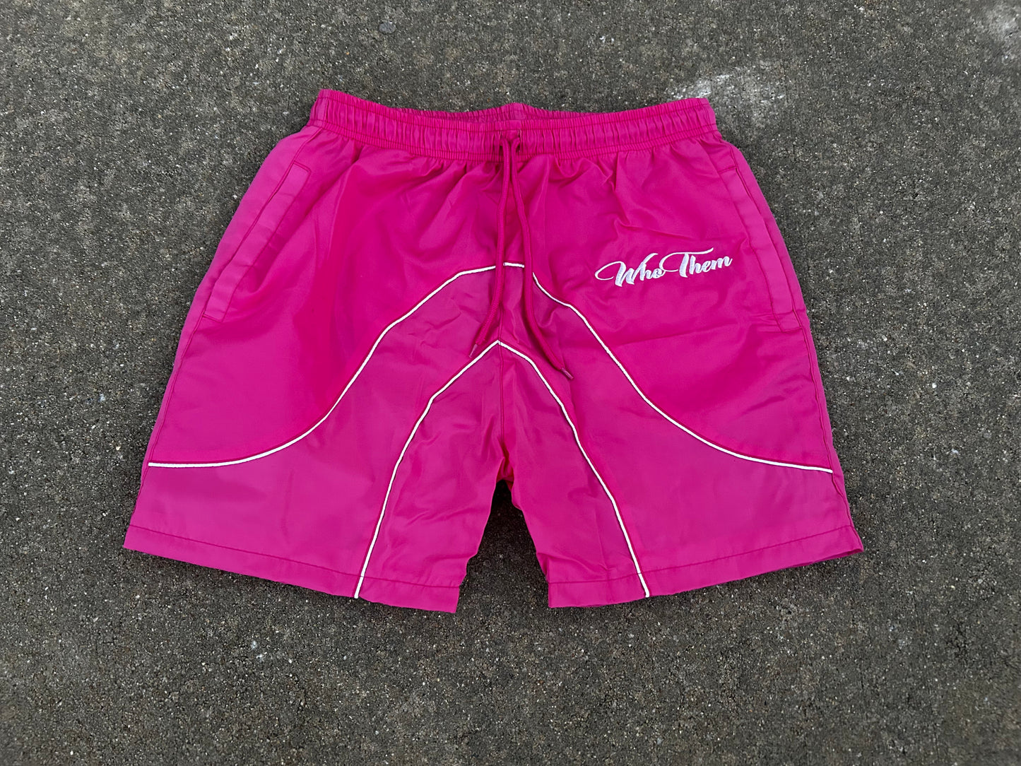 “WhoThem” Nylon Shorts