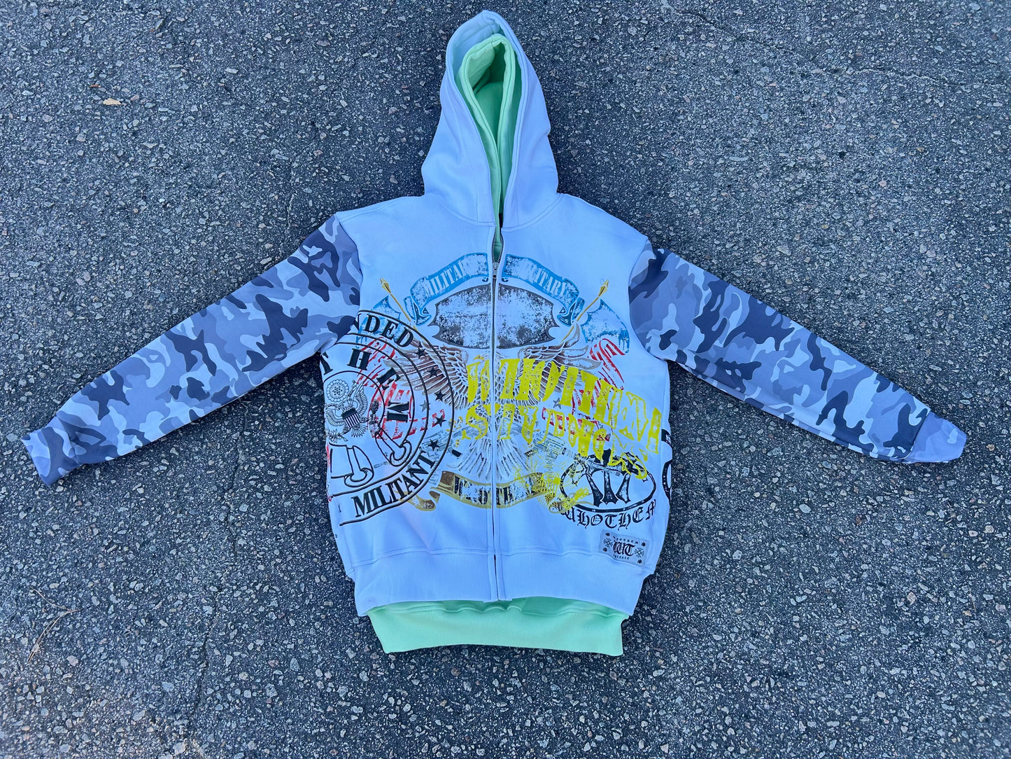 Militant Double Hoodie