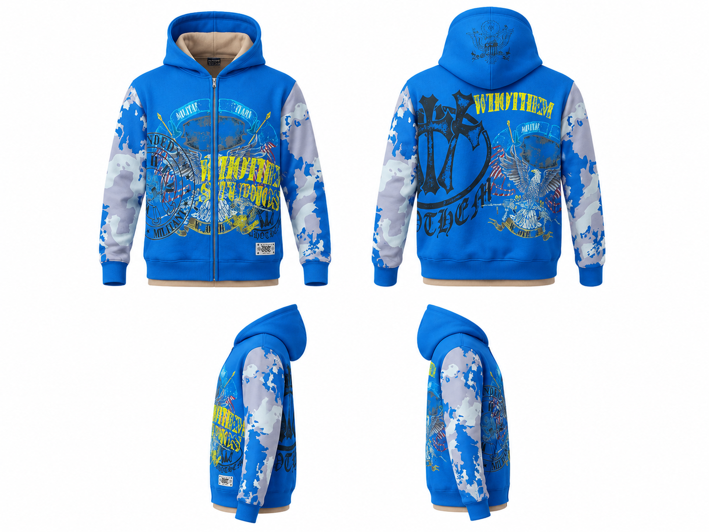 Militant Double Hoodie